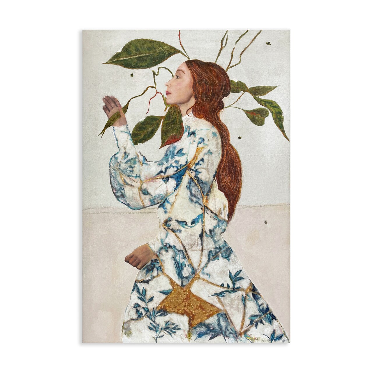 Stupell Industries Le Voyage Fantastique Portrait Canvas, design by Karenina Fabrizzi